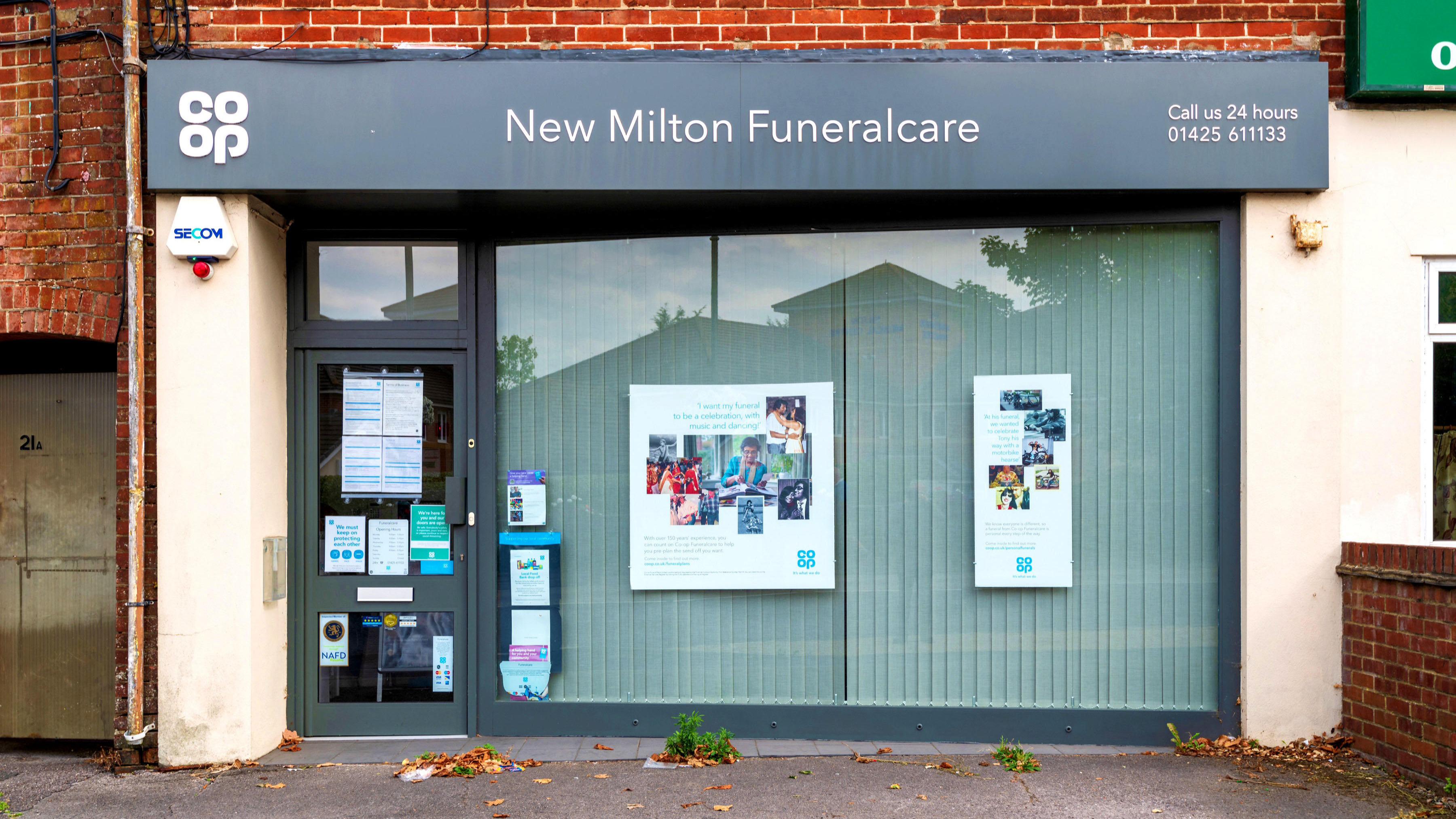 New Milton Funeralcare New Milton Funeralcare New Milton 01425 611133