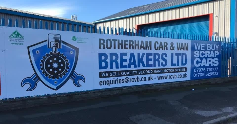 Rotheram Car & Van Breakers Ltd Rotherham 01709 529922