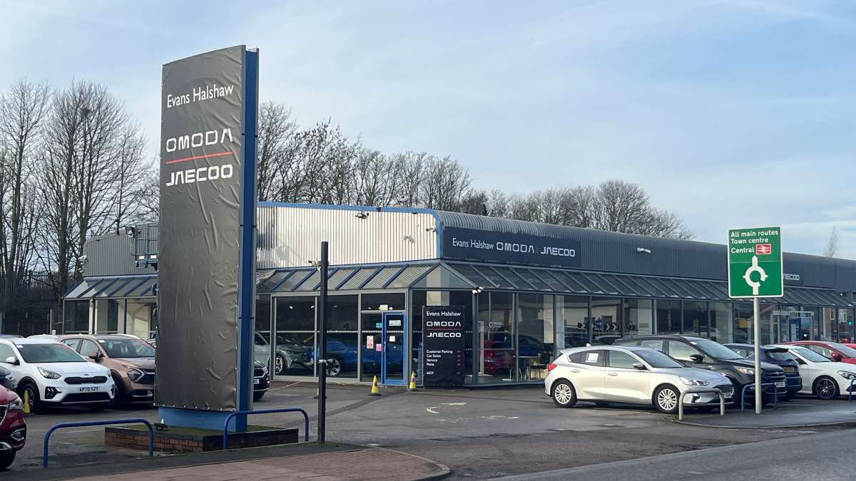 Evans Halshaw OMODA Gainsborough Dealership Exterior
