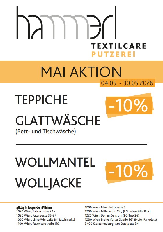 Bild 2 von Hammerl TextilCare (Putzerei/Textilreinigung)