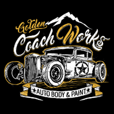 Golden Coach Works Auto Body & Paint Logo