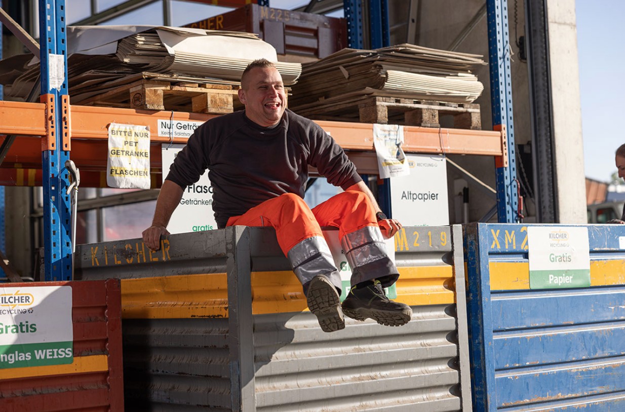 Bilder Kilcher Entsorgungscenter Recycling Mulden