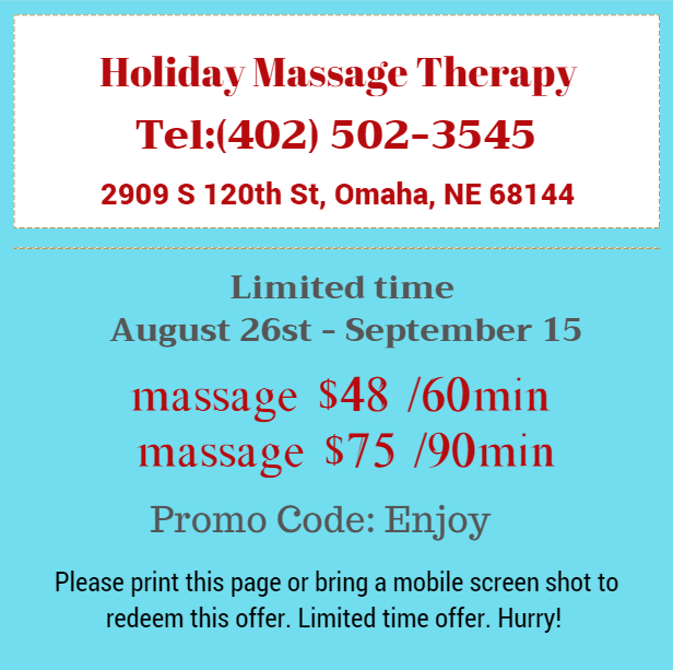 Holiday Massage Therapy Photo