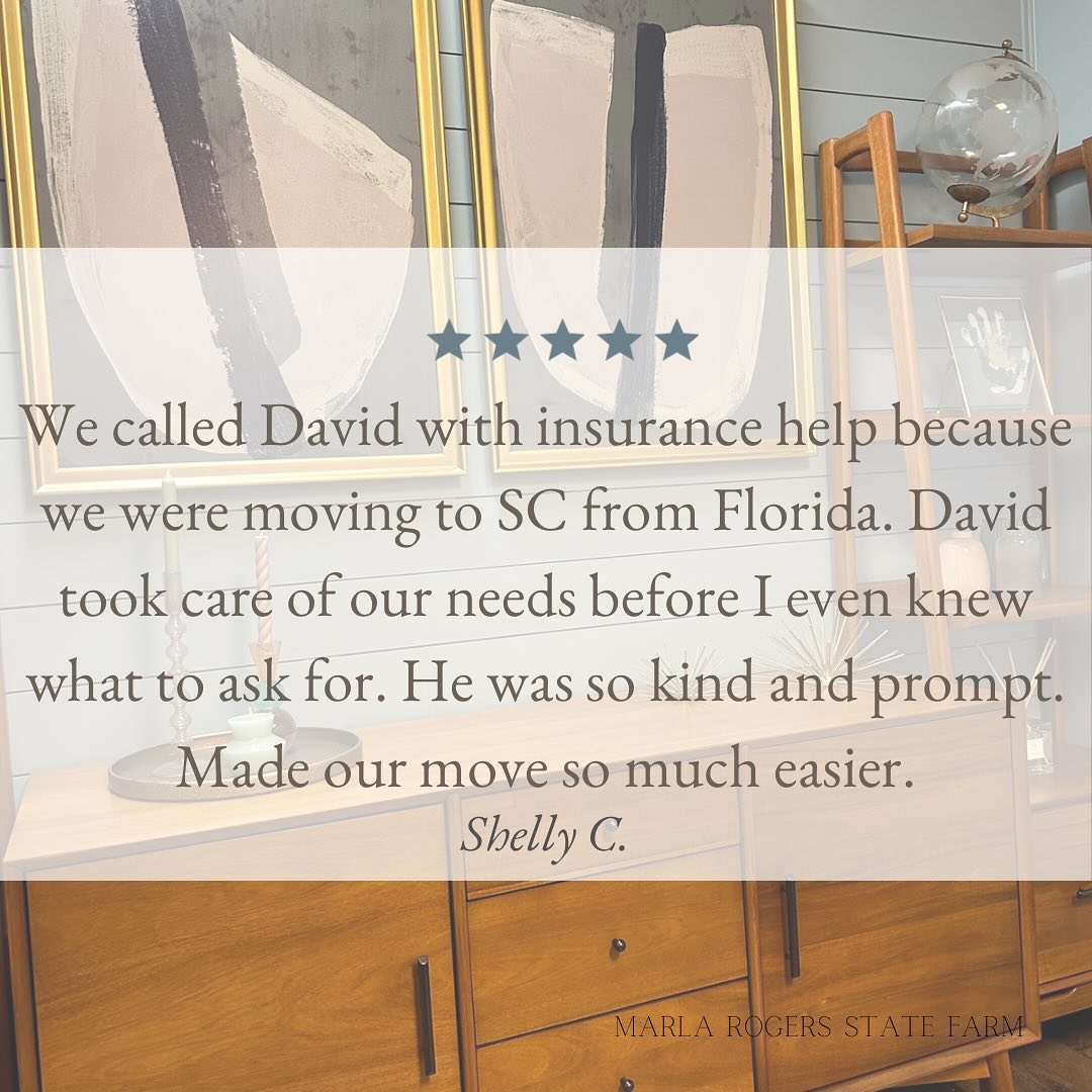 New to SC? We&rsquo;d love to help you transfer your insurance to meet all of our state&rsquo;s requirements and get to know our area!