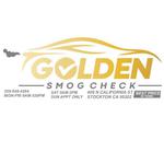 GOLDEN SMOG CHECK Logo