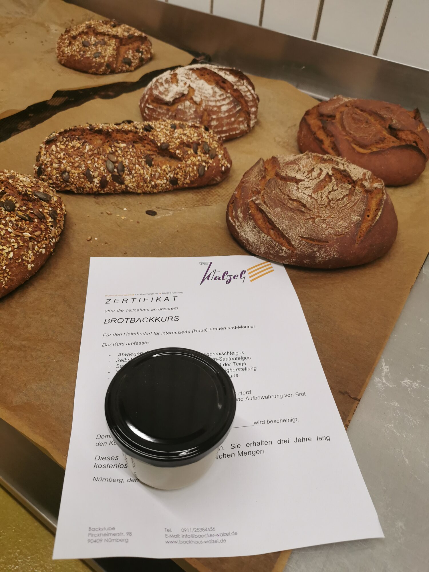 Bilder Brotbackkurse Walzel