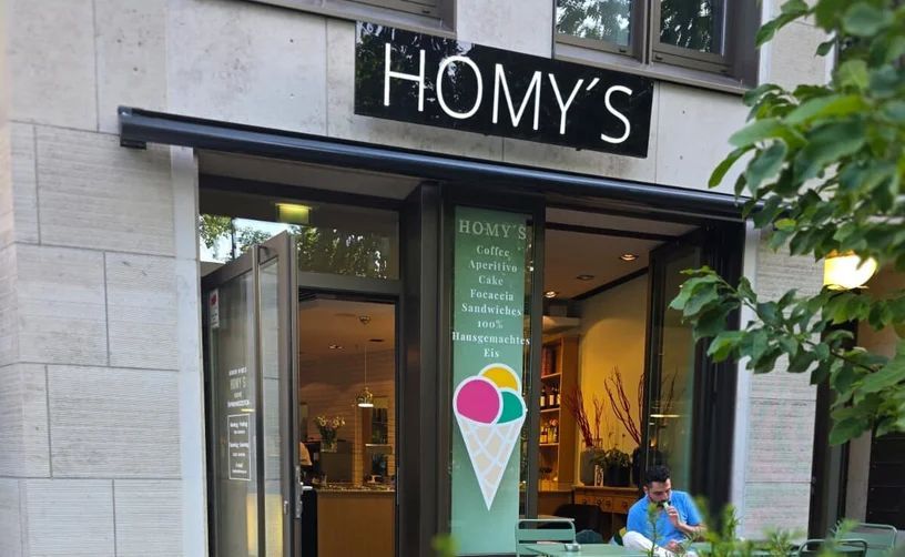 Café Homy´s, Bockenheimer Landstraße 43 in Frankfurt am Main
