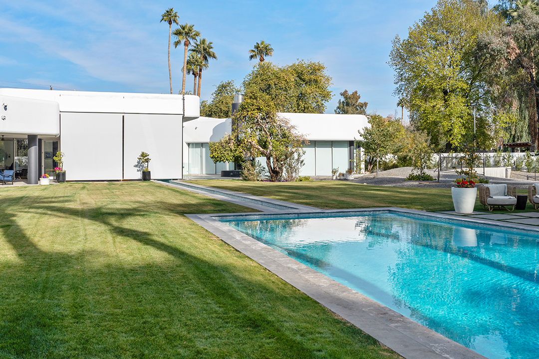 Privacy with outdoor shades