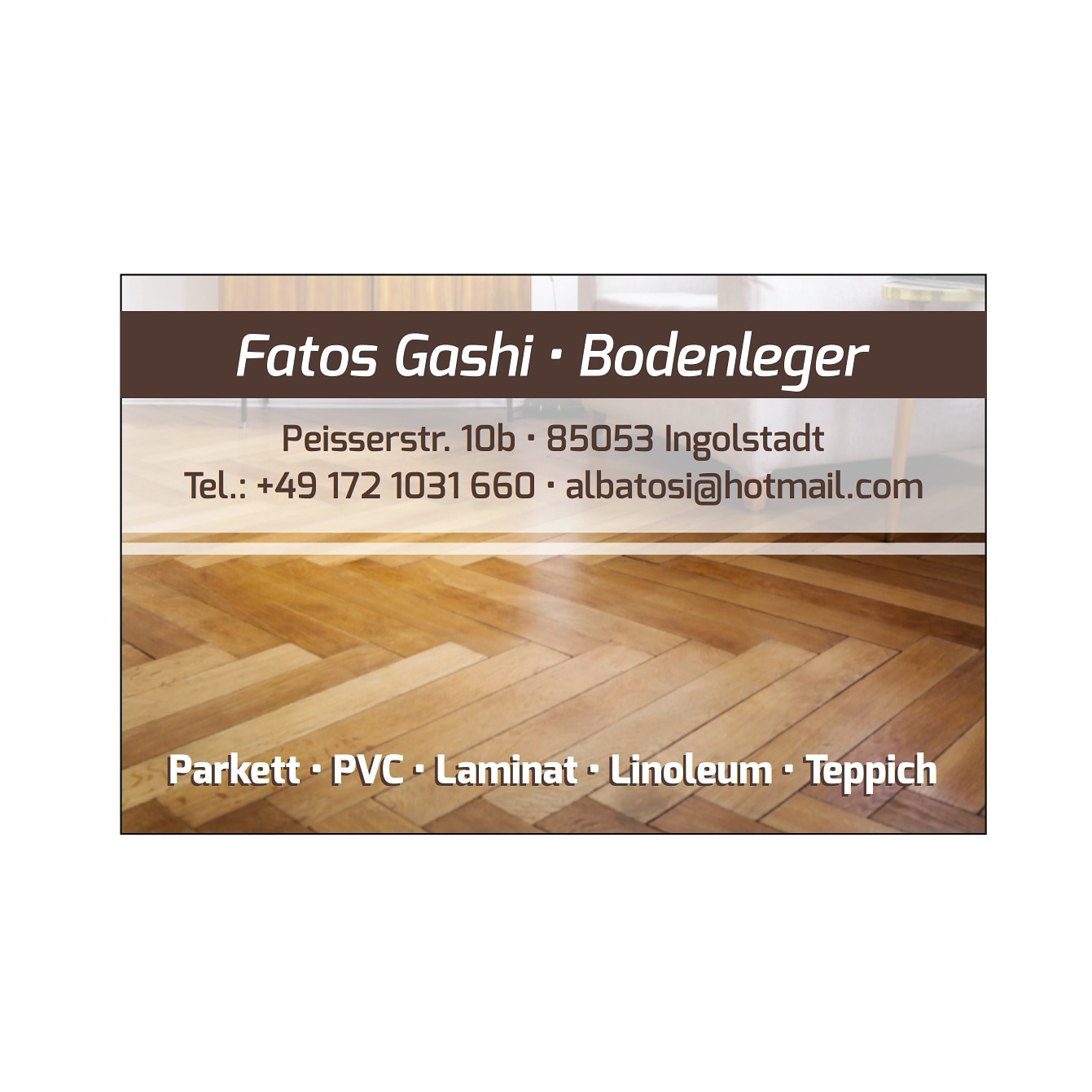 Fatos Gashi Bodenleger Inh. Fatos Goshi in Ingolstadt an der Donau - Logo