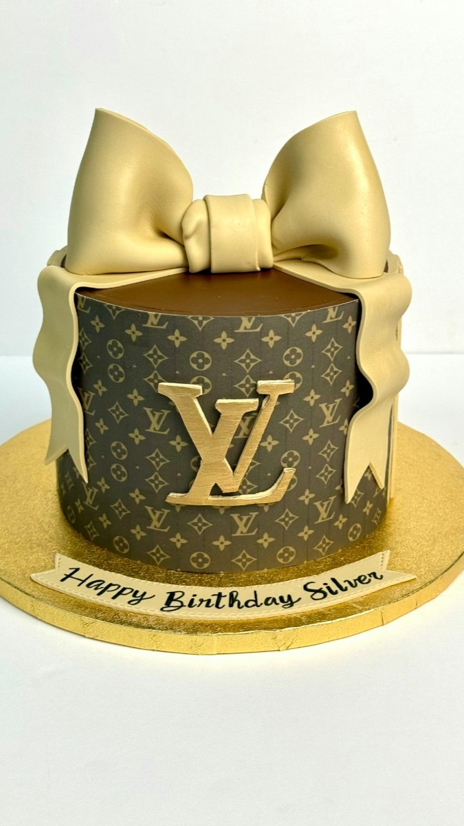 Luxury custom birthday cake. 
