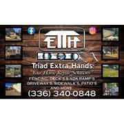 Triad Extra Hands Logo