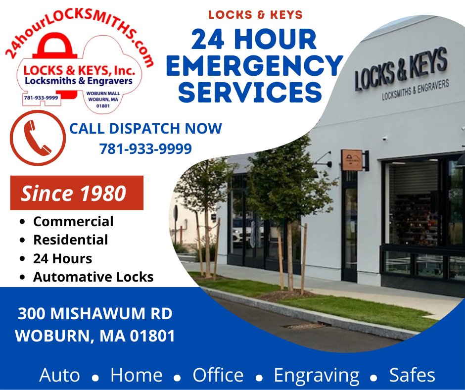 Our 24 hour emergency locksmith services.