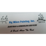 Big Mike's Painting, Inc. & Contracting Logo