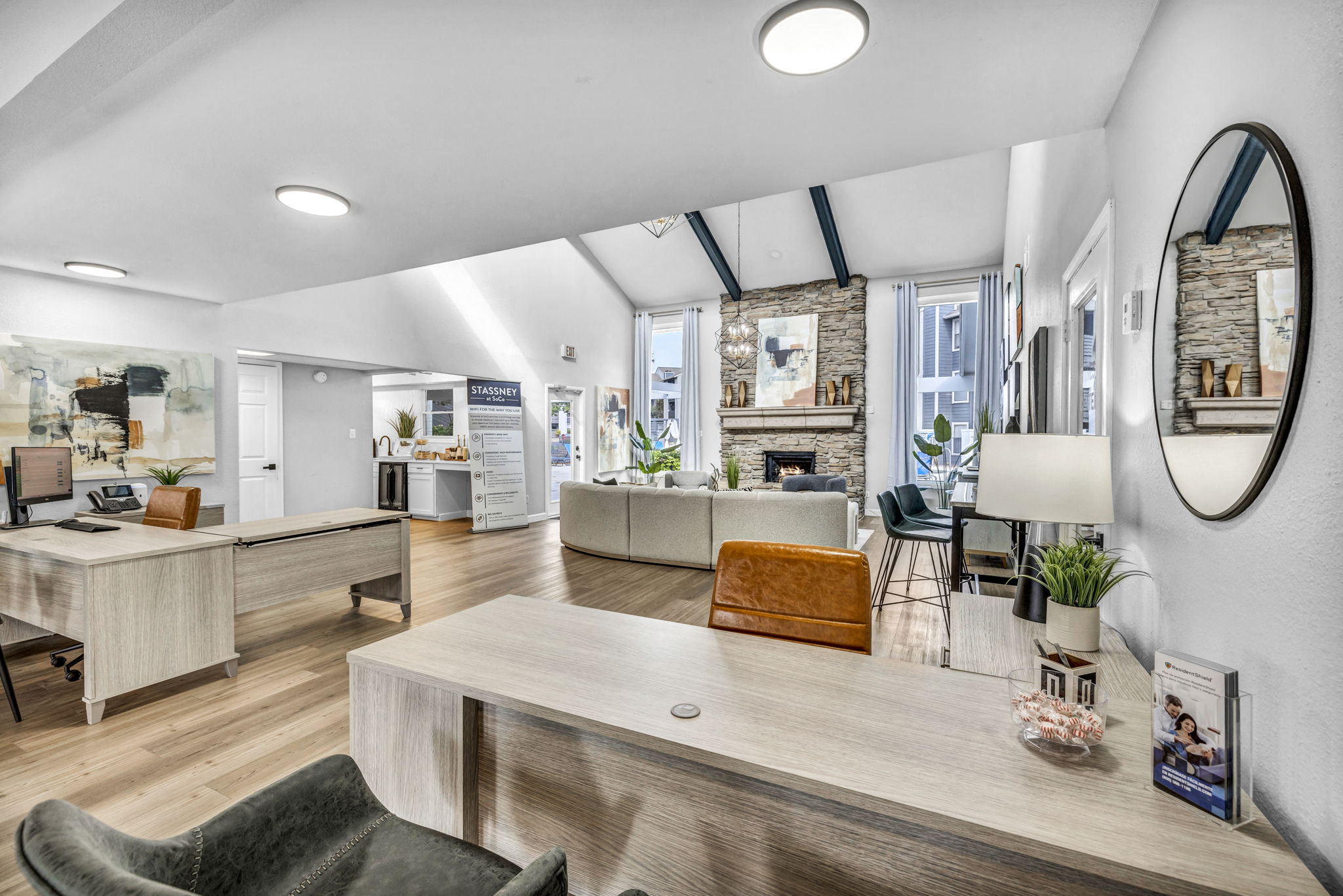 Living Room With Plenty Of Natural Light 