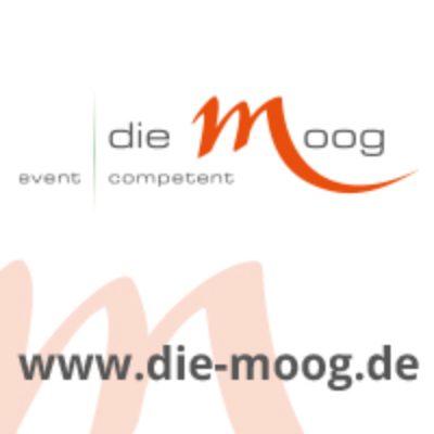 Logo die moog - event competent  I  Annette Moog