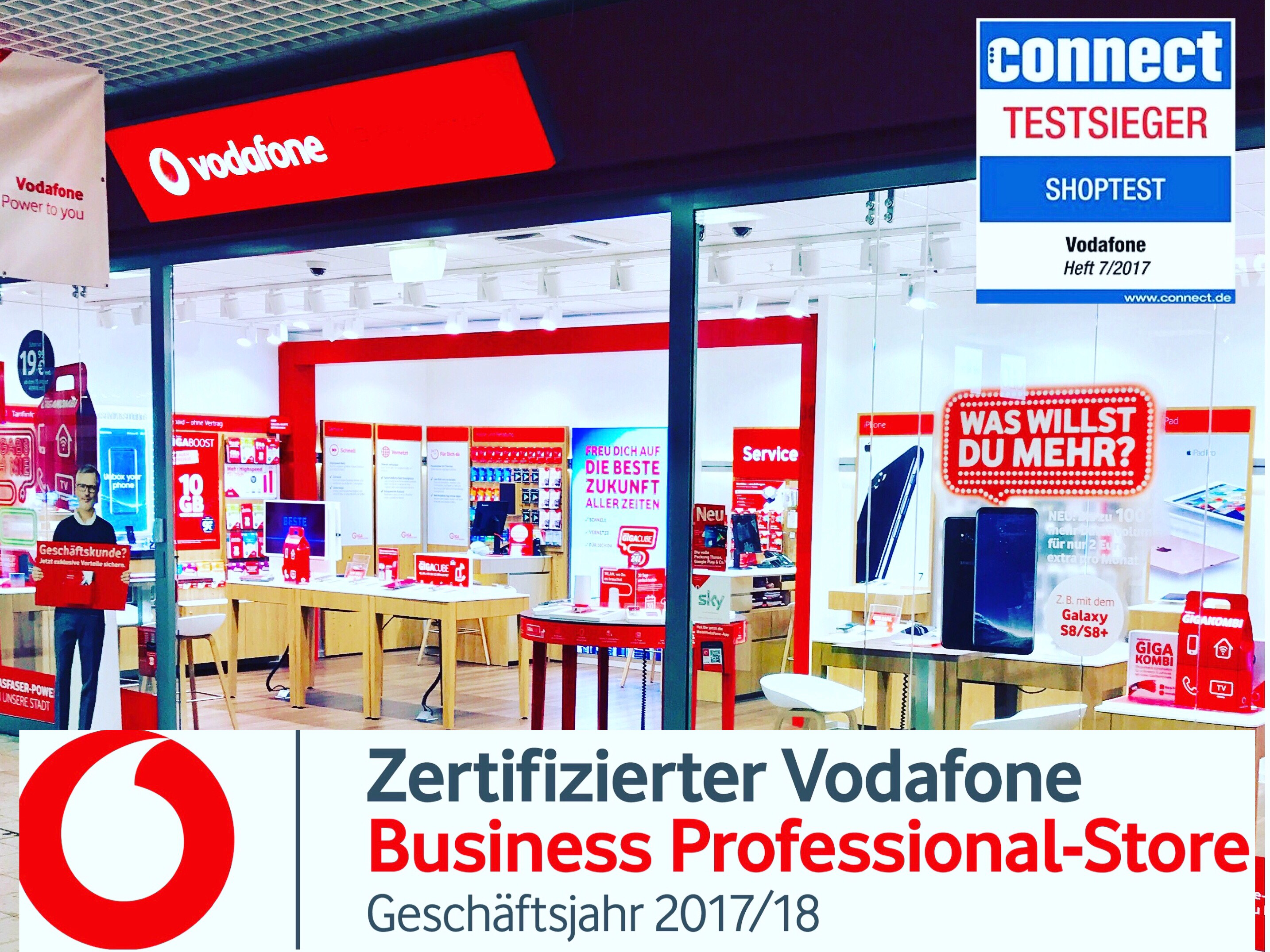 Bild 1 Vodafone Shop (geschlossen) in Nordhorn
