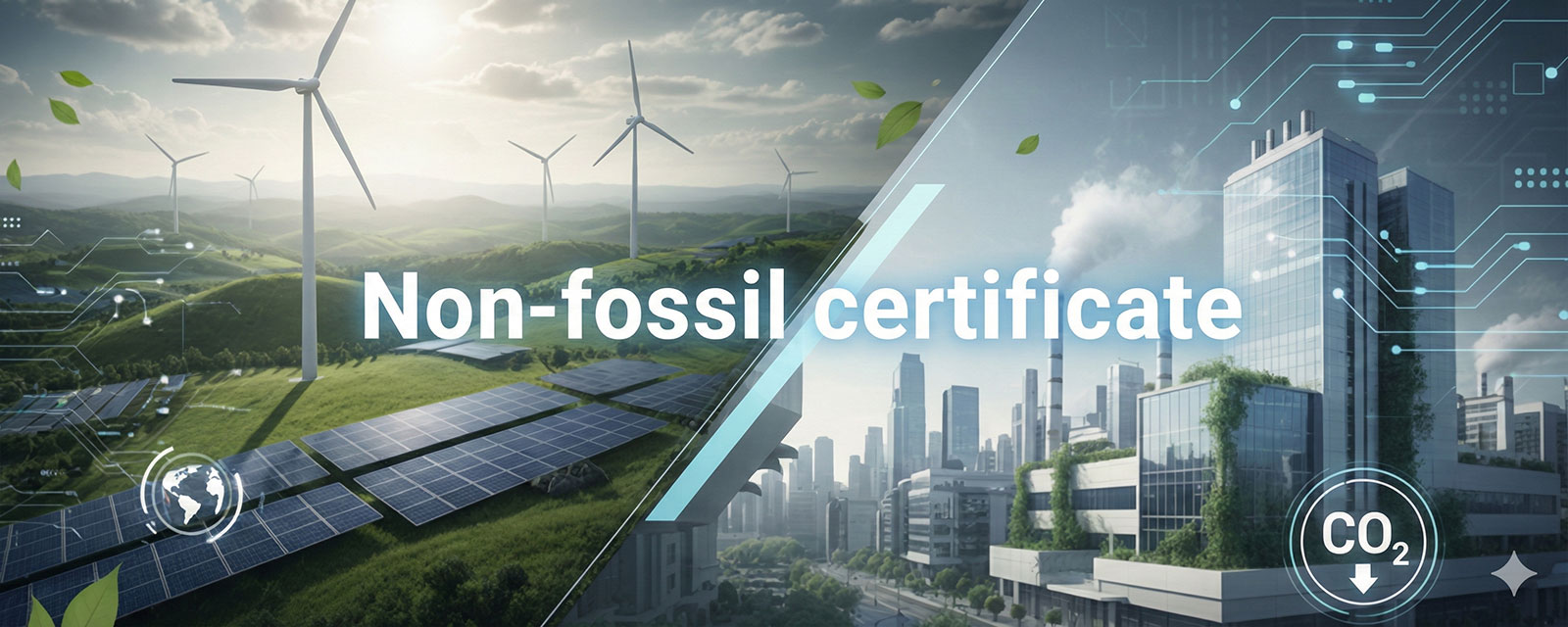 非化石証書を表す画像