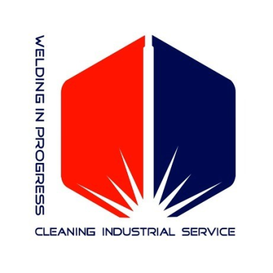 Cleaning Industrial Service Welding in Progress Logo