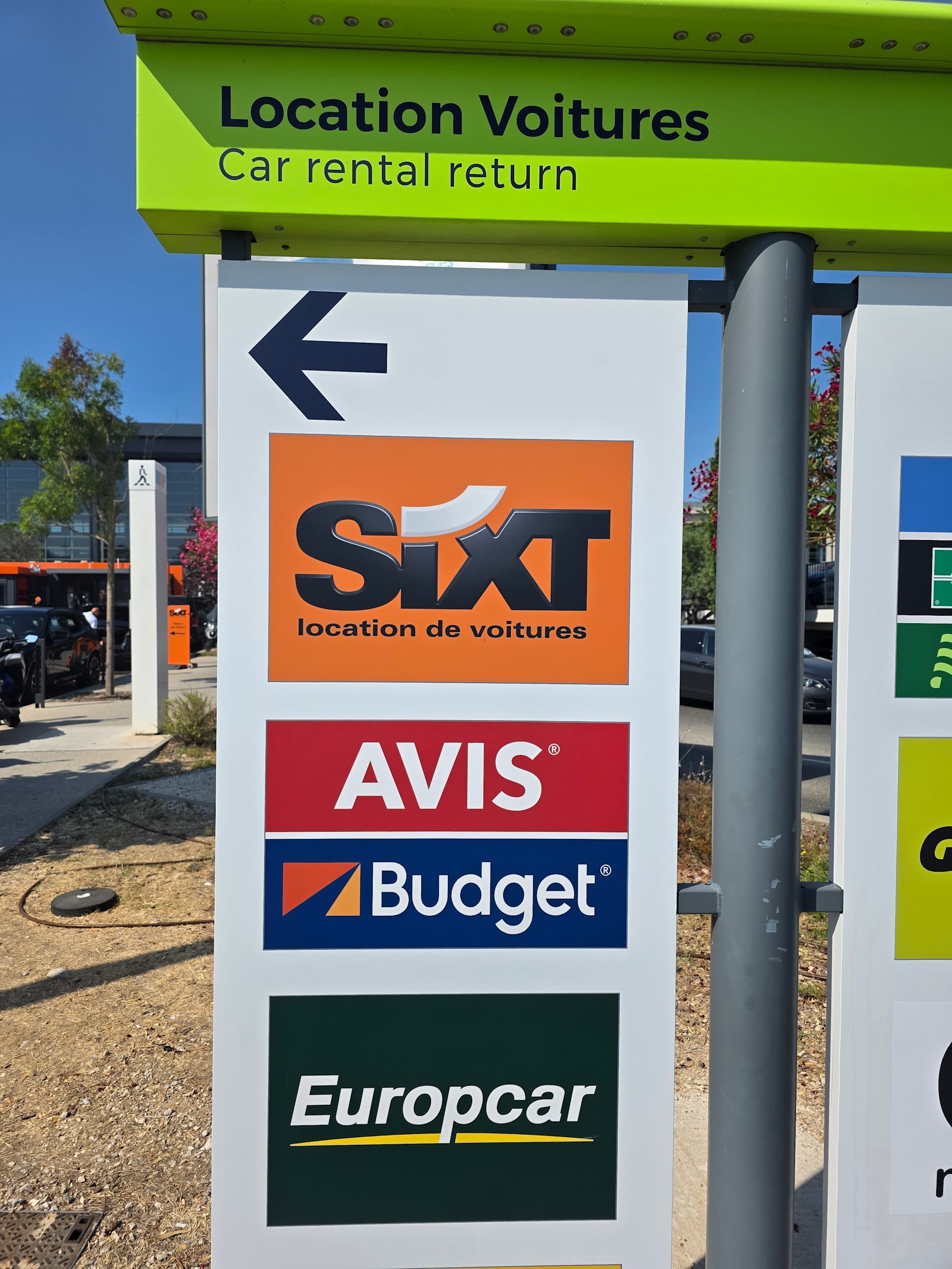 SIXT location de voiture Marseille aéroport