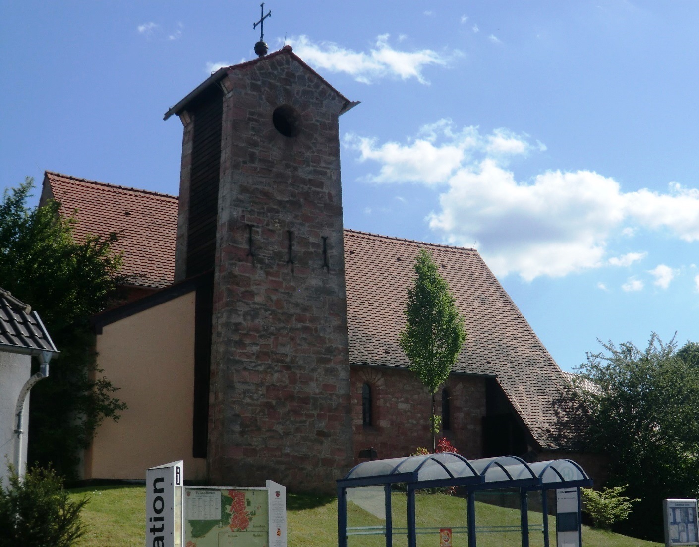 Bild 1 Evangelische Kirche Mosbach - Evangelische Kirchengemeinde Schaafheim in Schaafheim