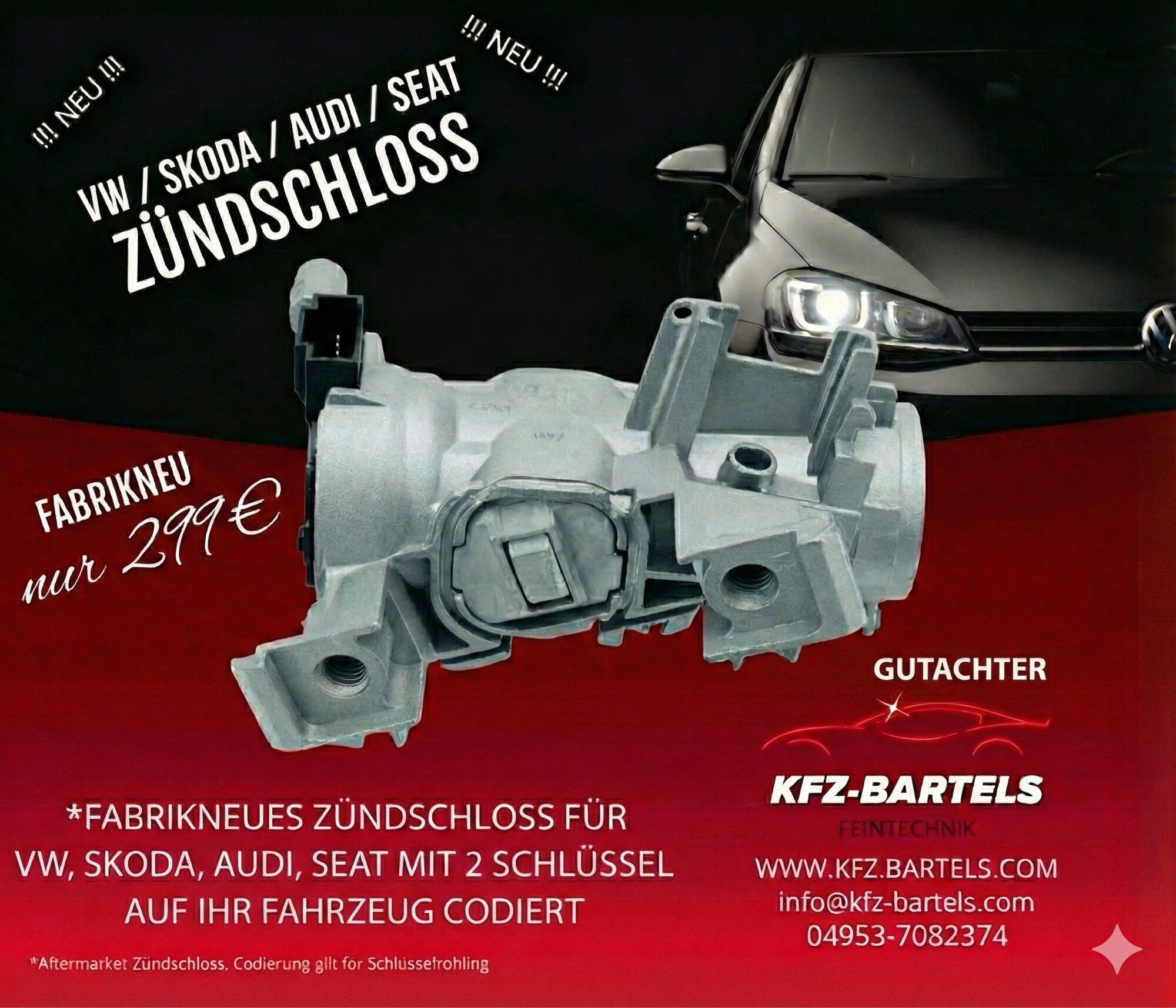 KFZ-Bartels Feintechnik, Borgwardring 5 in Moormerland