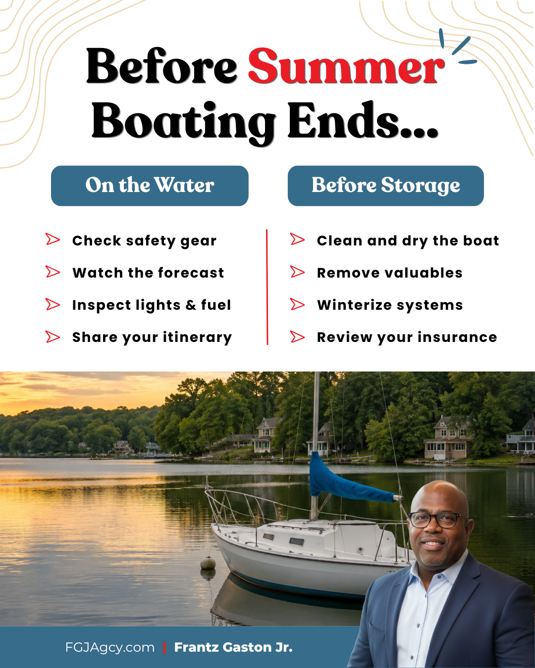 As summer winds down and new routines begin, now is a great time to check in with our office. Whether life has changed over the past few months or you're simply getting organized, we're here to help with your insurance needs.