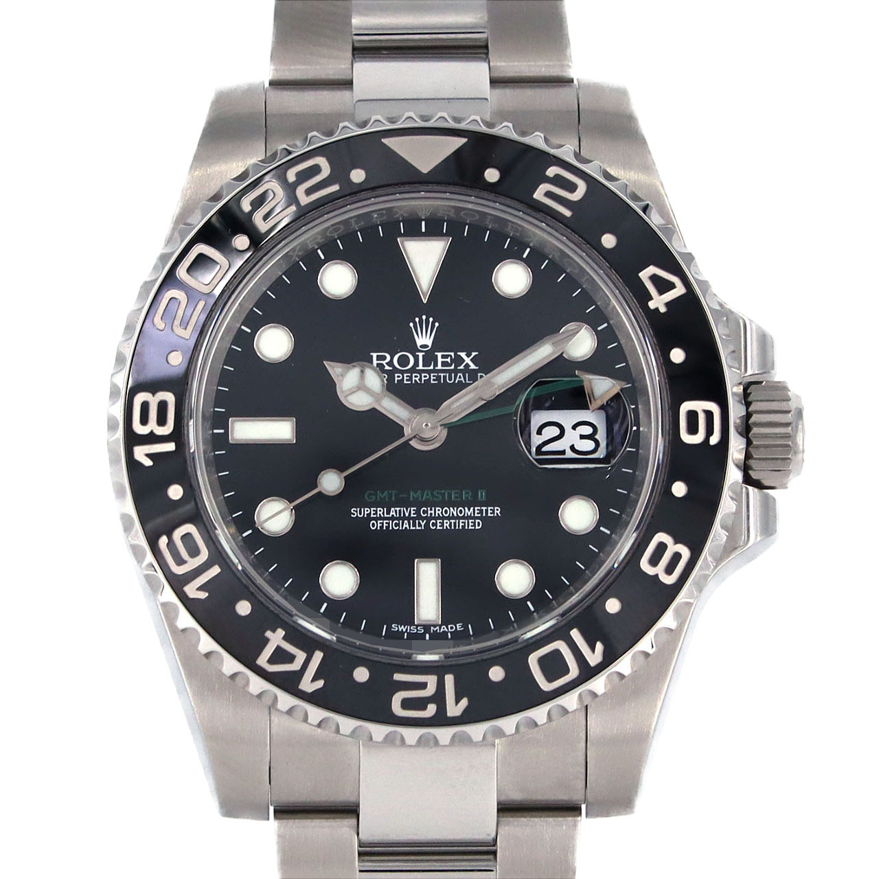 ロレックス GMTマスターⅡ 116710LN