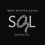 Shit Outta Luck Cattle Logo