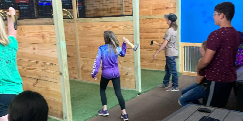 WE PUT A UNIQUE SPIN ON AXE THROWING.