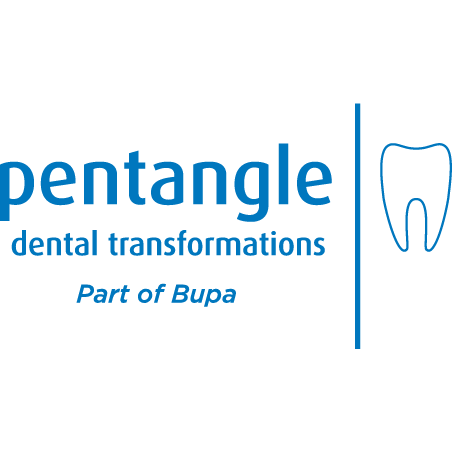 Pentangle Dental Transformations, part of Bupa Logo