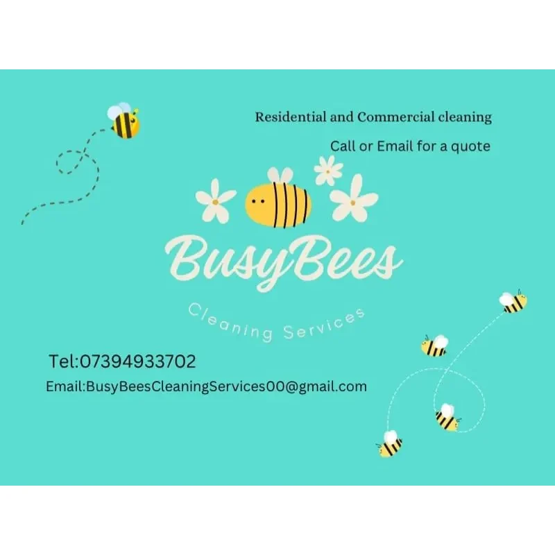 LOGO BusyBees Cleaning Services Gloucester 07394 933702
