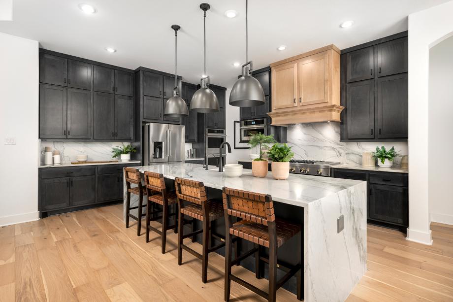 Stunning well-equipped kitchens with ample cabinets