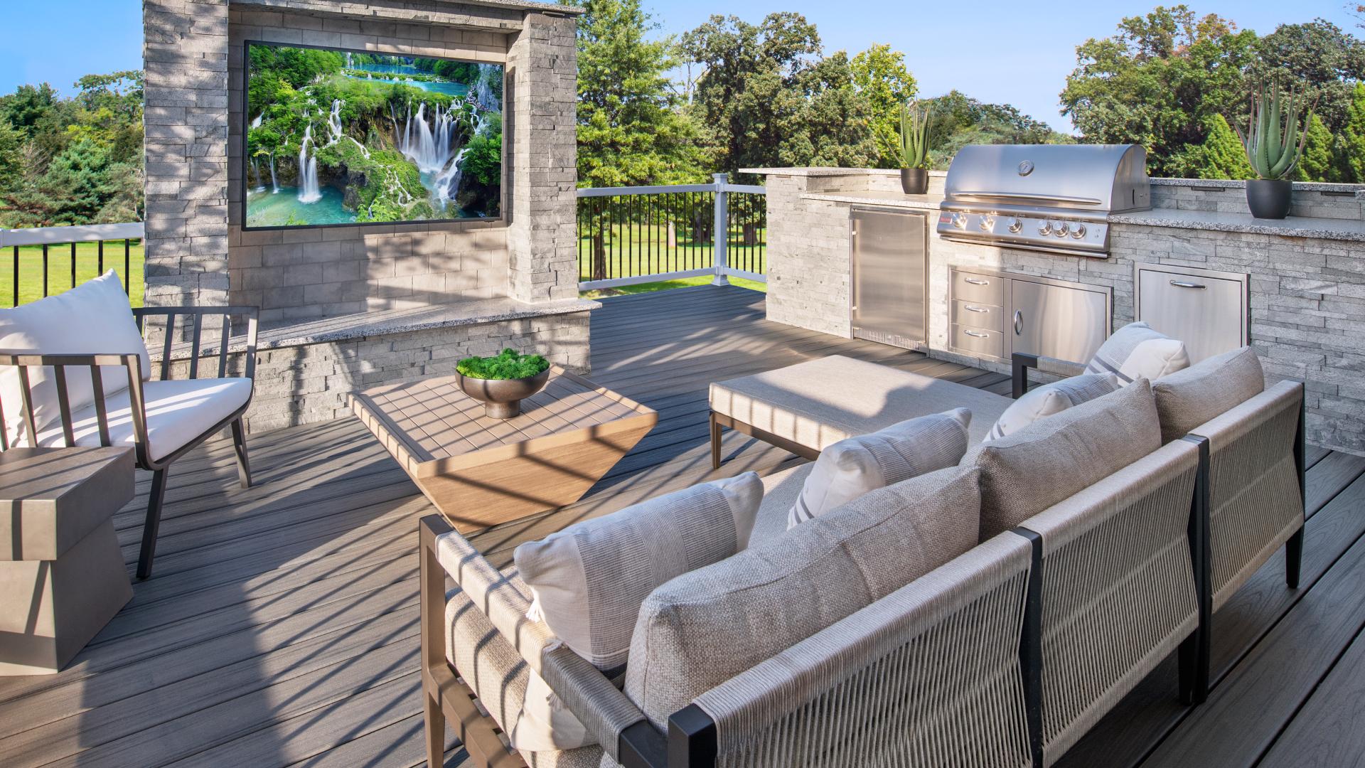 Gorgeous outdoor living options