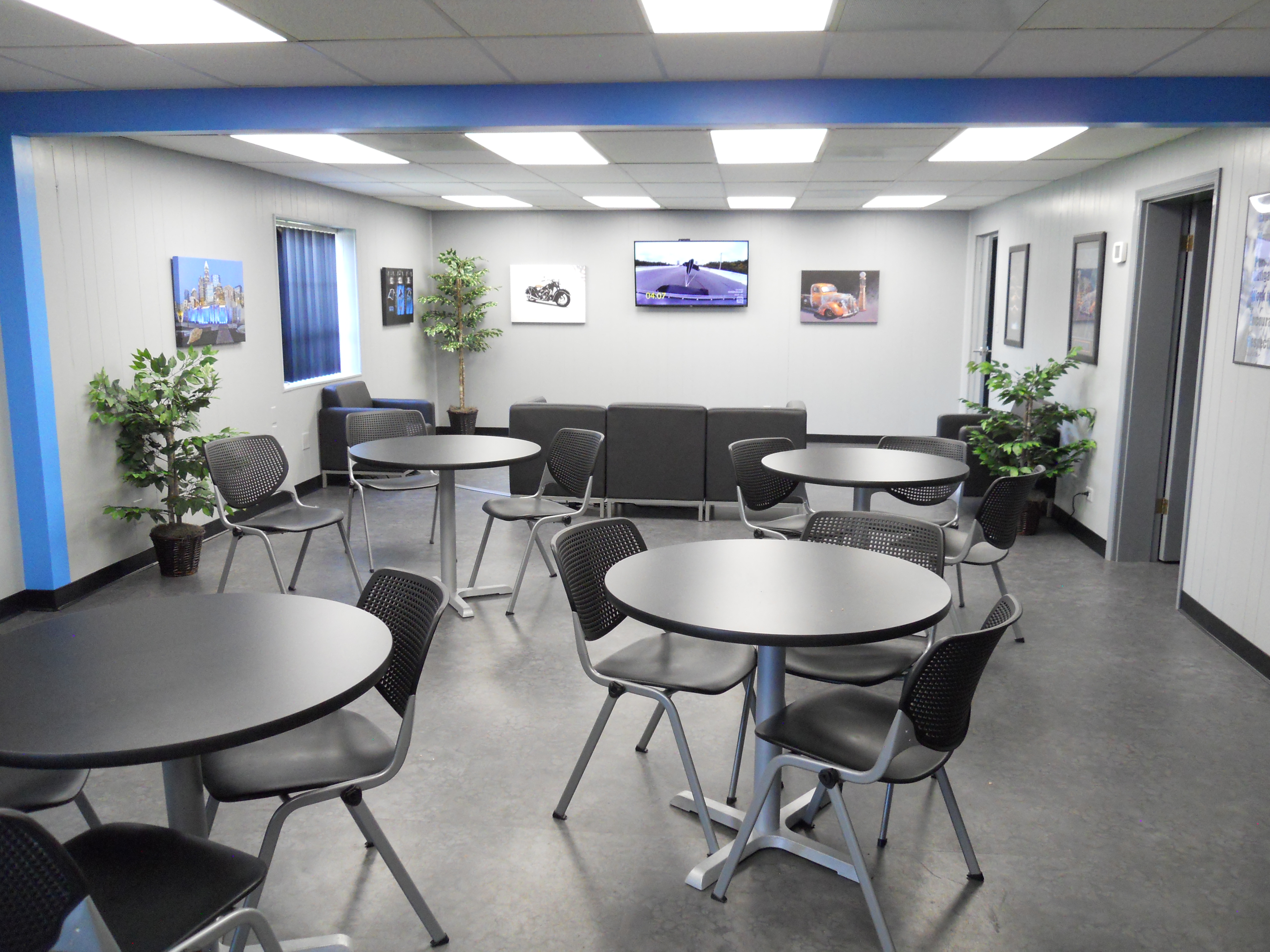 Employee lounge Thermo King Central Carolinas Charlotte (704)596-2652