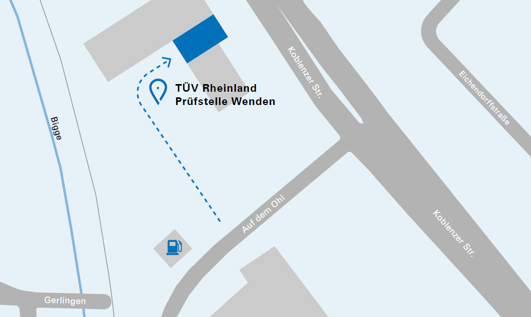 TÜV Rheinland Prüfstelle Wenden, Auf dem Ohl 2 in Wenden