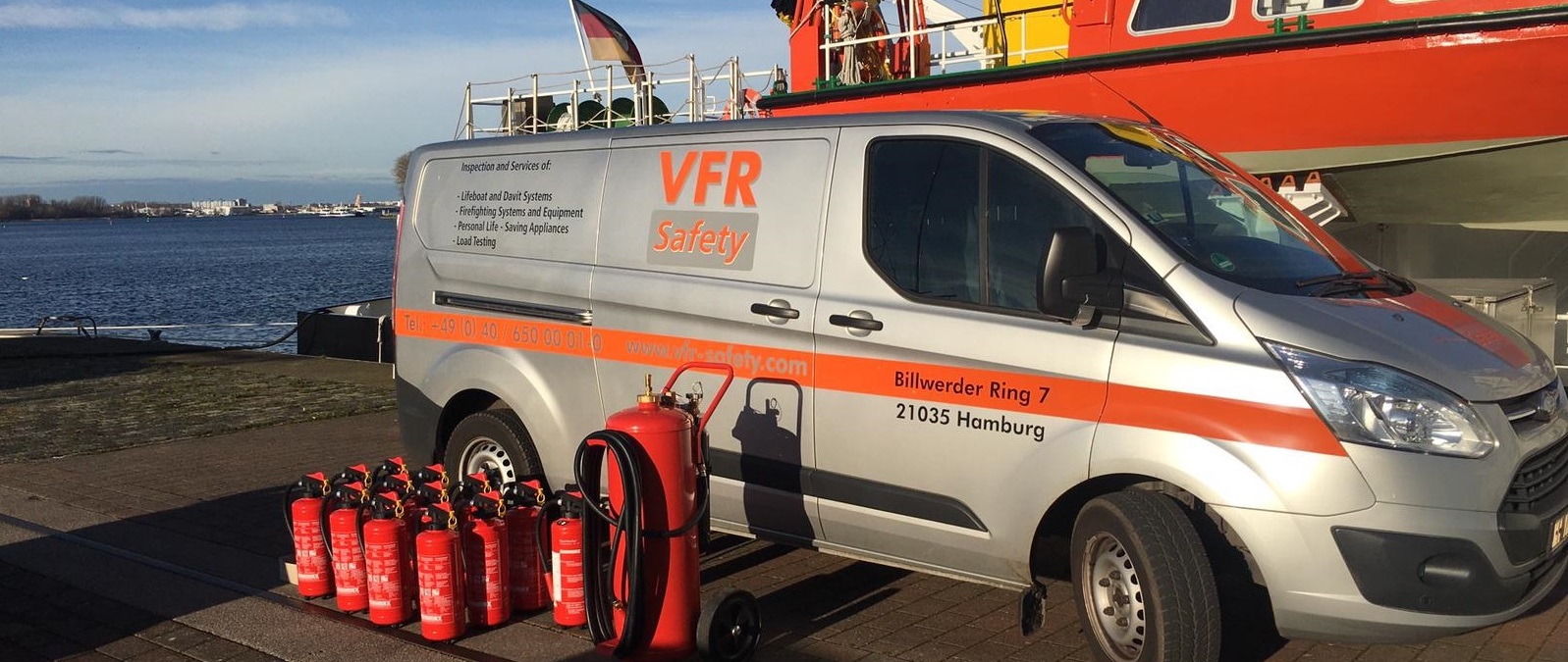 VFR Marine Service GmbH & Co. KG, Billwerder Ring 7 in Hamburg