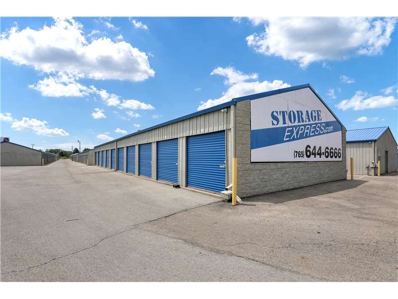 Exterior Units - Storage Express at 6529 S Madison Ave, Anderson, IN 46013