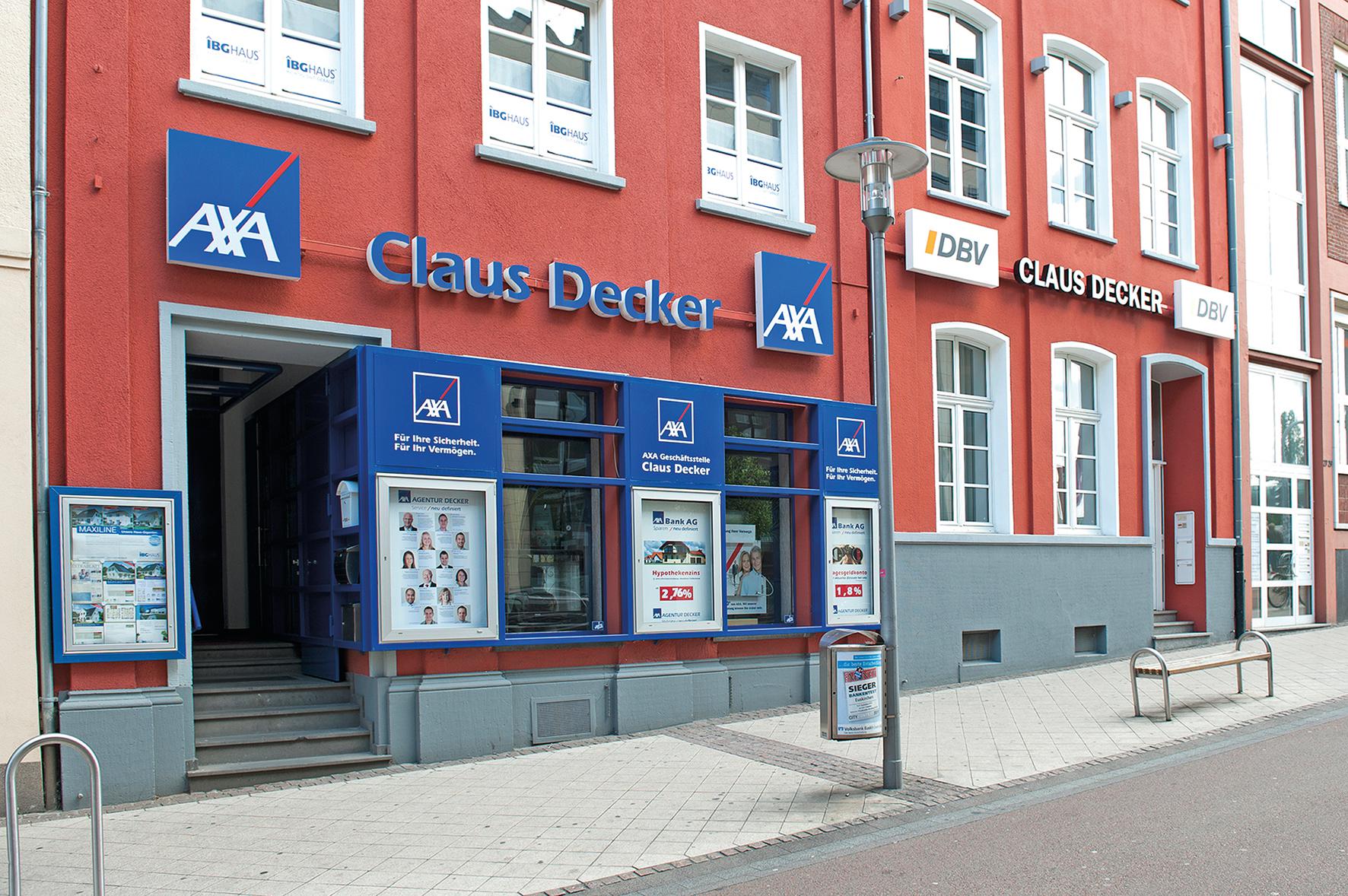 Bilder AXA Versicherung Claus Decker in Euskirchen