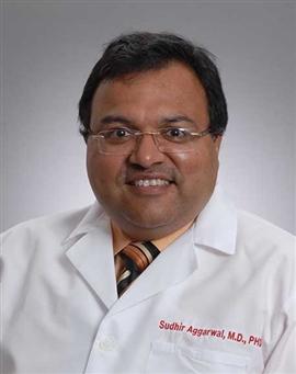Headshot of Sudhir Aggarwal, MD, PhD