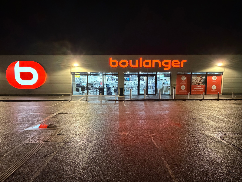 Devanture du magasin boulanger moulins