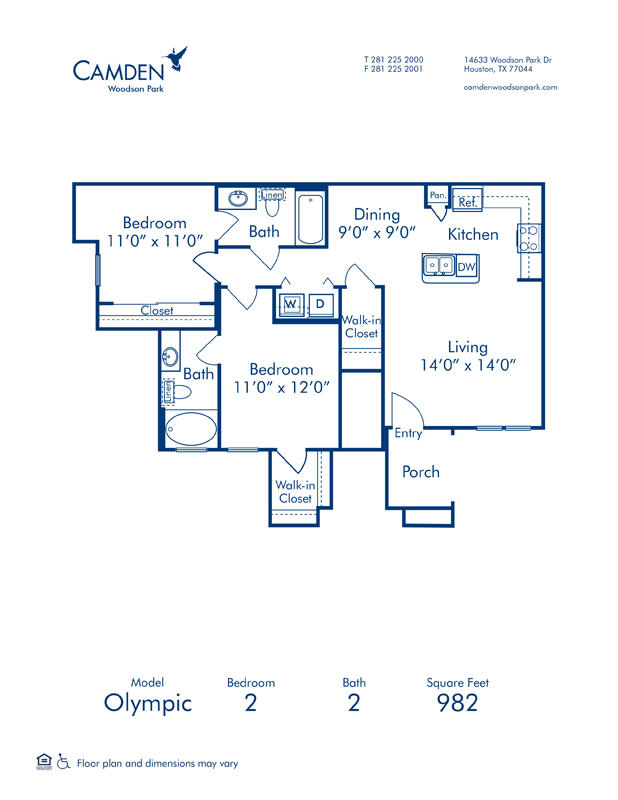 Camden Woodson Park Apartments Photo