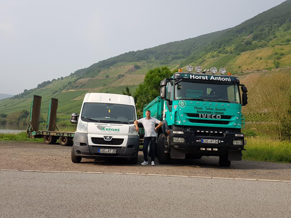 Transporte -Tiefbau - Baustoffe H. Antoni, Hauptstraße 79 in Gevenich