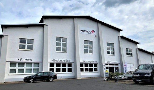 Standortbild MEGA eG Erfurt, Großhandel für Maler, Bodenleger und Stuckateure