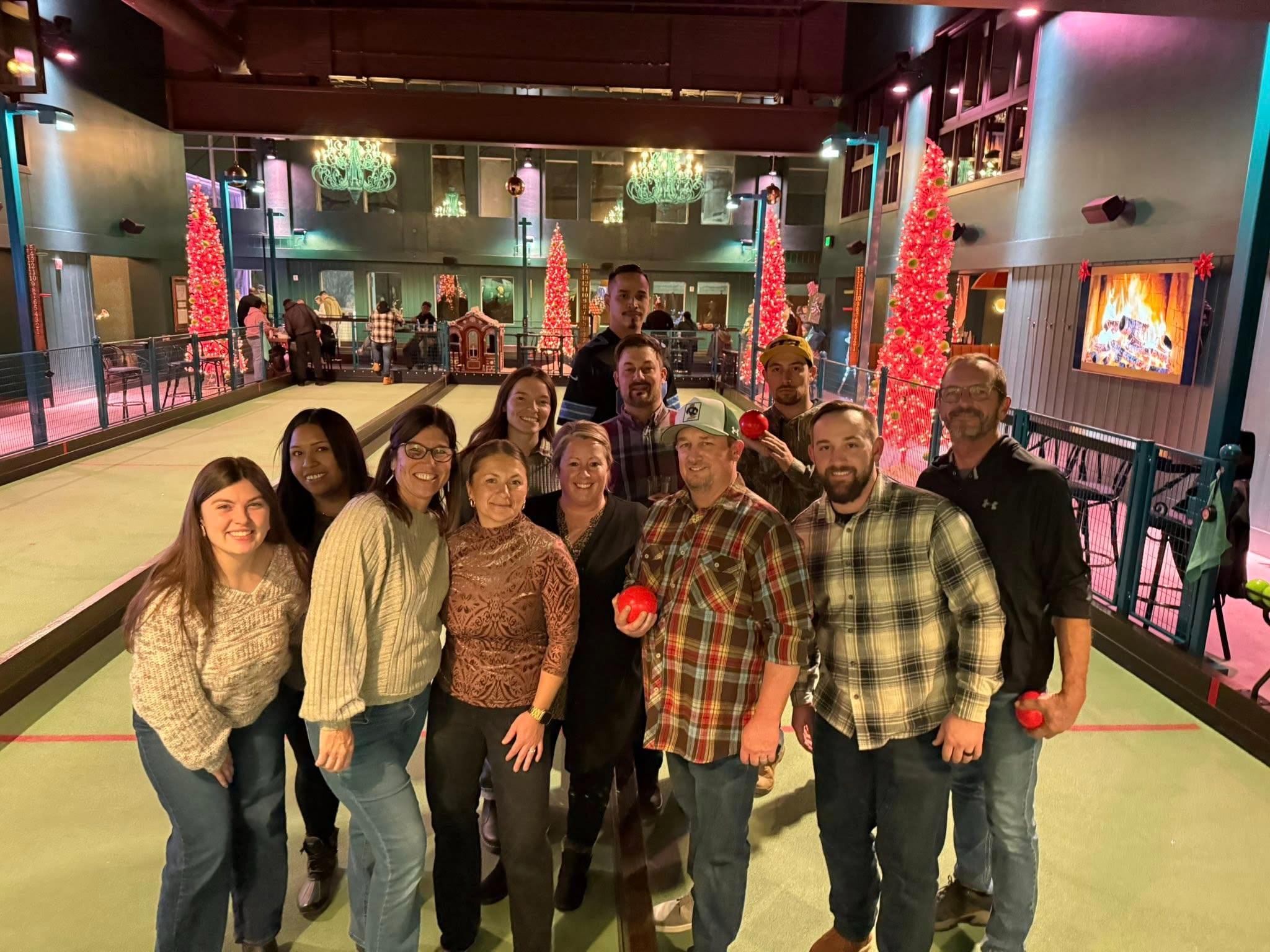 We had a great time Friday night at our Christmas party. The team surprised me with an incredible piece of memorabilia signed by Isaac TeSlaa. Dinner at Walker Roadhouse was amazing and bocce ball at Silva was a fun way to end the night.