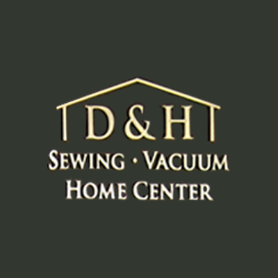 D & H Sewing, Vacuum, And Home Center Logo