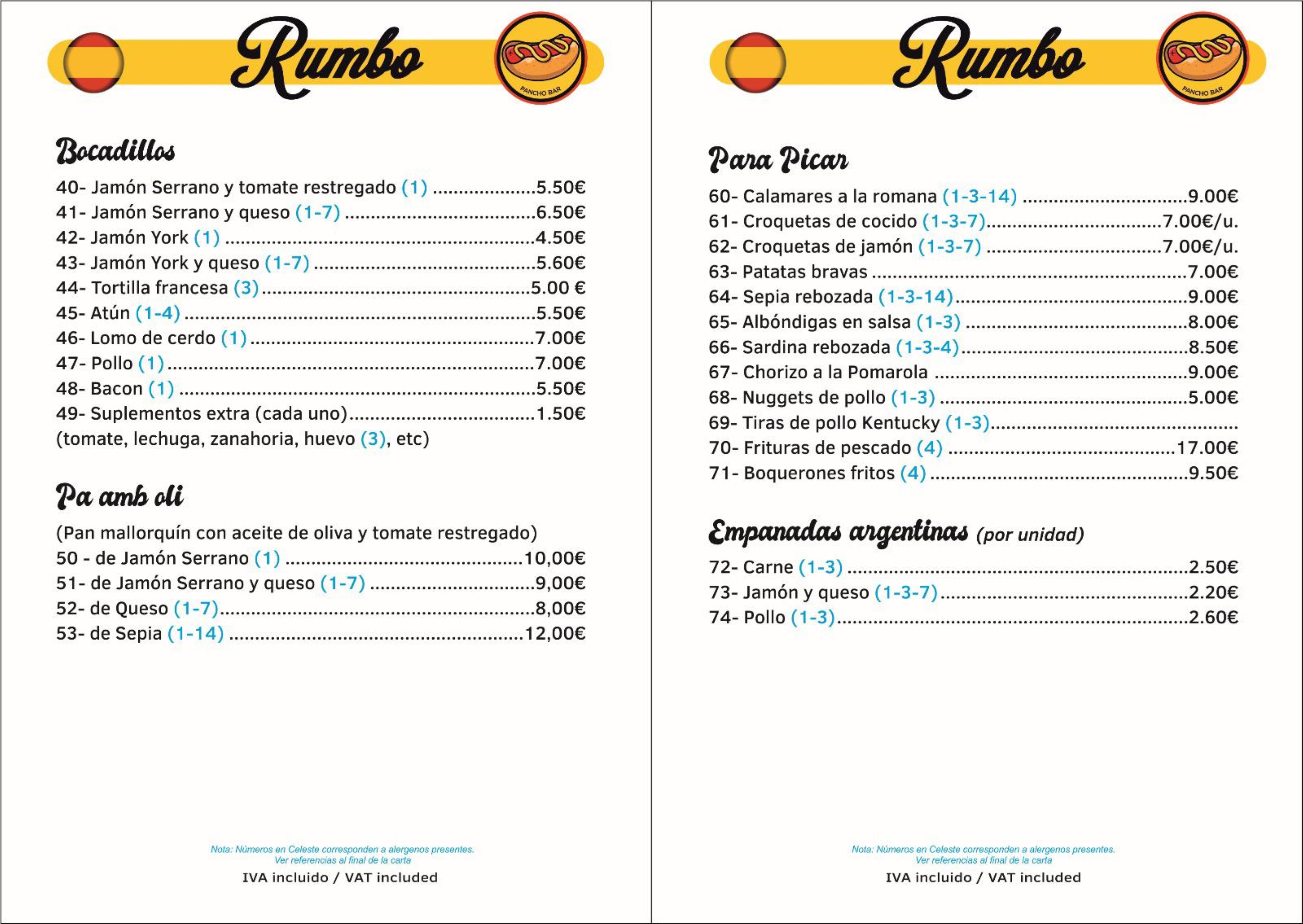 Images Rumbo Pancho Bar