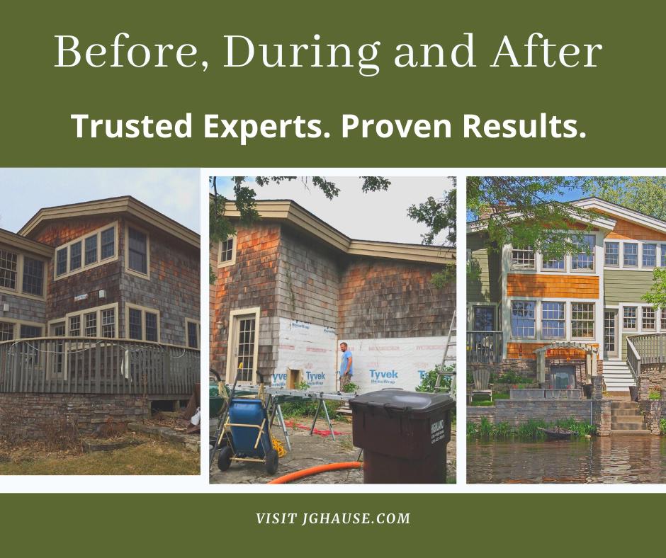 It's not just about fixing your roofing and siding it is about beautiful exterior transformations. J.G. Hause Construction, Inc Oakdale (651)439-0189