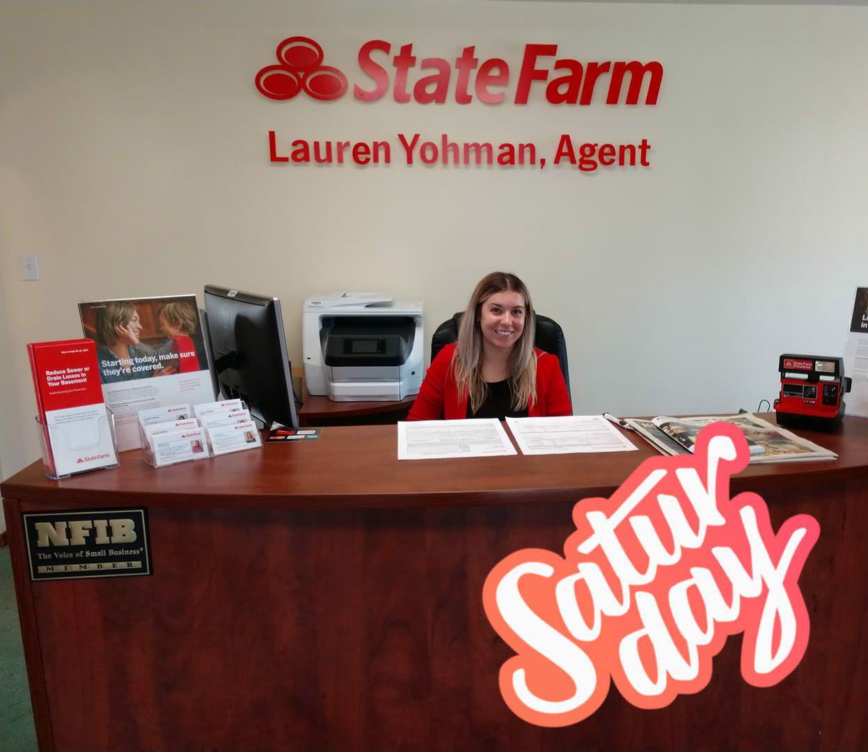 Welcome to our agency! Lauren Yohman - State Farm Insurance Agent Uniontown (724)592-6308