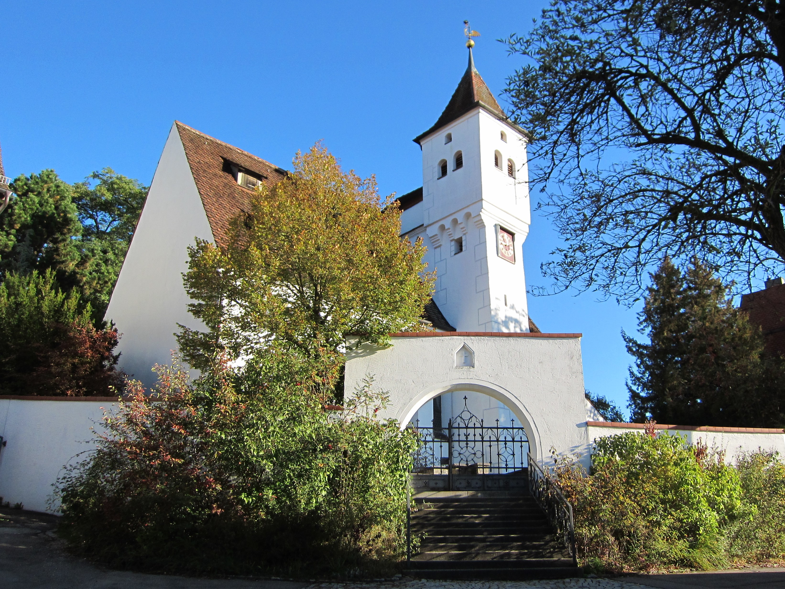 Maria-, Peter- und Paul-Kirche - Evangelische Kirchengemeinde Mähringen, Holzgasse 8 in Ulm