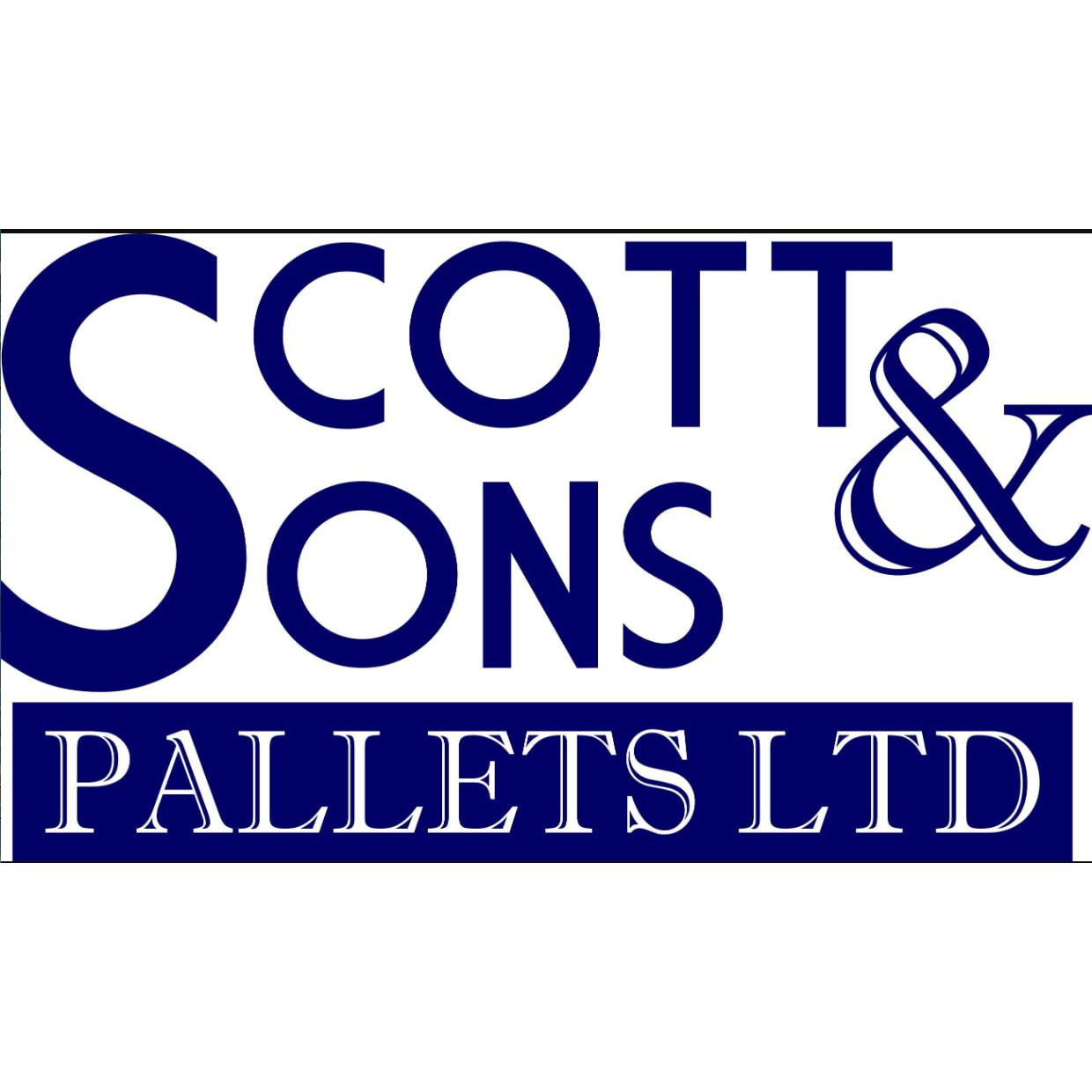 LOGO Scott & Sons Pallets Ltd Ashington 07764 159361